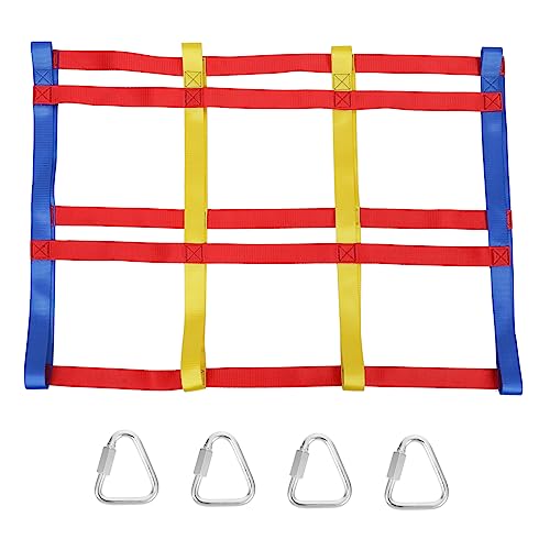 BESPORTBLE 1 Satz Kletternetz für Fitnessstudio Seilnetz für klein klettergerüst Outdoor Outdoor- für Spielzeuganhänger für Regenbogen-Kletternetz von BESPORTBLE