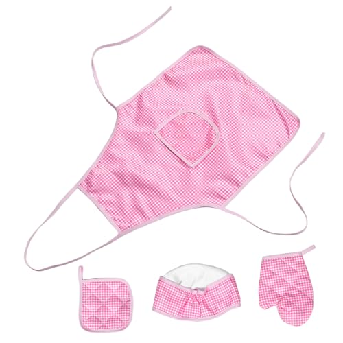 BESPORTBLE 1 Satz Kochschürze Set für Verstellbare Karoschürze mit Kochmütze Küchenspielzeug für Kreative Back und Kochabenteuer Geeignet für Mädchen und Jungen BESPORTBLE 1 Satz Kochschürze Set für Verstellbare Karoschürze mit Kochmütze Küchenspielzeug für Kreative Back und Kochabenteuer Geeignet für Mädchen und Jungen von BESPORTBLE