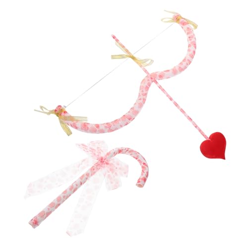 BESPORTBLE 1 Satz Kostüm Set für Valentinstag Einzigartiger Cupid Bogen und Accessoire für Cosplay Mottopartys und Maskeraden Romantische Dekorationen für Unvergessliche Anlässe BESPORTBLE 1 Satz Kostüm Set für Valentinstag Einzigartiger Cupid Bogen und Accessoire für Cosplay Mottopartys und Maskeraden Romantische Dekorationen für Unvergessliche Anlässe von BESPORTBLE