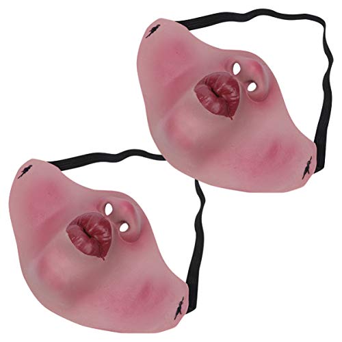 BESPORTBLE 1 Satz Maskerade Halbe Gesichtsmaske Halloween Lustige Party Liefert Leistungsmaske BESPORTBLE 1 Satz Maskerade Halbe Gesichtsmaske Halloween Lustige Party Liefert Leistungsmaske von BESPORTBLE