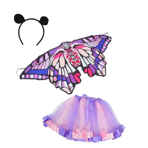 BESPORTBLE 1 Satz Mesh-tutu-rock Hauchdünnes Kleid Tüllkleid Für Mädchen Paillettenrock Partyrock Kostüm Mädchen Tüllrock Festlicher Rock Festlicher Gazerock Polyester (polyester) von BESPORTBLE