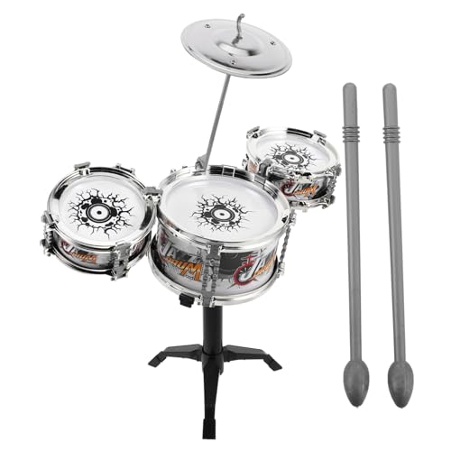 BESPORTBLE 1 Satz Mini Schlagzeug Set für Robuste Trommel für Frühe Musikalische Entwicklung Realistische Gestaltung für Kleinkinder Fördert Eltern Junge Mädchen Bindung Pädagogisches BESPORTBLE 1 Satz Mini Schlagzeug Set für Robuste Trommel für Frühe Musikalische Entwicklung Realistische Gestaltung für Kleinkinder Fördert Eltern Junge Mädchen Bindung Pädagogisches von BESPORTBLE