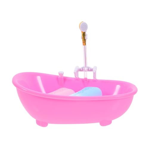 BESPORTBLE 1 Satz Miniatur Badewanne Spielzeugset Rosa Badewanne für Puppenhaus Seifen Blau Dekoration für Miniatur Szenarien BESPORTBLE 1 Satz Miniatur Badewanne Spielzeugset Rosa Badewanne für Puppenhaus Seifen Blau Dekoration für Miniatur Szenarien von BESPORTBLE