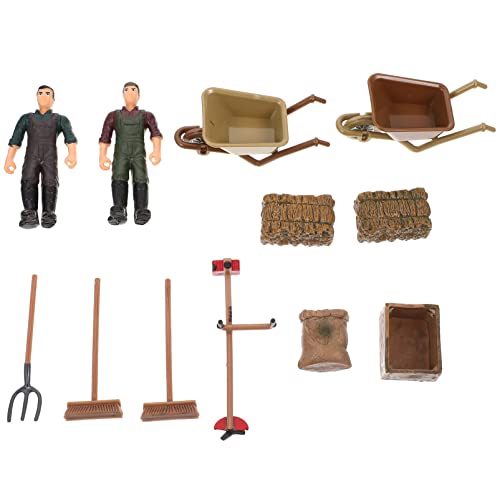 BESPORTBLE 1 Satz Miniatur Bauernhof mit Modellen Realistische Farmer Werkzeuge und Dekoration für Sandtisch und Spielzeuglandschaften für Kreative Szenen BESPORTBLE 1 Satz Miniatur Bauernhof mit Modellen Realistische Farmer Werkzeuge und Dekoration für Sandtisch und Spielzeuglandschaften für Kreative Szenen von BESPORTBLE