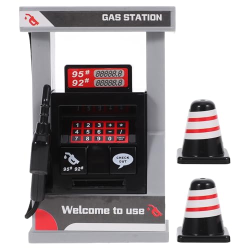 BESPORTBLE 1 Satz Miniatur Gasstation Spielzeugset mit Straßenblockaden Lernspielzeug für Interaktives Tankstellenmodell aus Sicheren Materialien für Outdoor Spiele und Kreative DIY Projekte BESPORTBLE 1 Satz Miniatur Gasstation Spielzeugset mit Straßenblockaden Lernspielzeug für Interaktives Tankstellenmodell aus Sicheren Materialien für Outdoor Spiele und Kreative DIY Projekte von BESPORTBLE