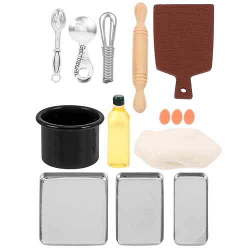 BESPORTBLE 1 Satz Miniatur Küchenutensilien Backwerkzeuge für Puppenhaus Realistische Dekoration für Mini Küche und Szenen für Kreatives und Miniatur Szenen BESPORTBLE 1 Satz Miniatur Küchenutensilien Backwerkzeuge für Puppenhaus Realistische Dekoration für Mini Küche und Szenen für Kreatives und Miniatur Szenen von BESPORTBLE
