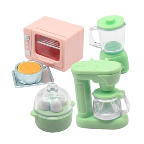 BESPORTBLE 1 Satz Miniatur Küchenzubehör für Puppenhaus Teiliges mit Ofen Kaffeemaschine und Eierkocher Dekorative Miniaturküche für DIY Projekte und Kreatives BESPORTBLE 1 Satz Miniatur Küchenzubehör für Puppenhaus Teiliges mit Ofen Kaffeemaschine und Eierkocher Dekorative Miniaturküche für DIY Projekte und Kreatives von BESPORTBLE