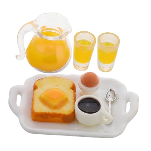 BESPORTBLE 1 Satz Miniatur Puppenhaus Essen Set Realistisches Faux Food mit Mini Tellern und Saftbechern für Rollenspiel der Küche Fördert Kreativität und Interaktion BESPORTBLE 1 Satz Miniatur Puppenhaus Essen Set Realistisches Faux Food mit Mini Tellern und Saftbechern für Rollenspiel der Küche Fördert Kreativität und Interaktion von BESPORTBLE