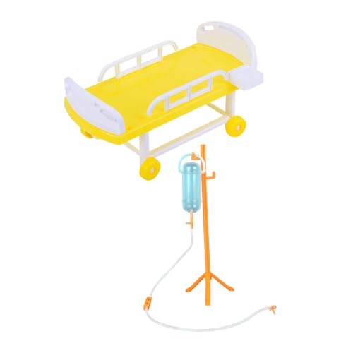 BESPORTBLE 1 Satz Miniatur Set Emuliertes Krankenhausbett mit Infusionsflasche für Rollenspiele und Kreative Kinderaktivitäten Zufällige Farbe BESPORTBLE 1 Satz Miniatur Set Emuliertes Krankenhausbett mit Infusionsflasche für Rollenspiele und Kreative Kinderaktivitäten Zufällige Farbe von BESPORTBLE