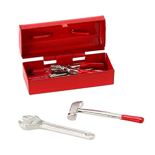 BESPORTBLE 1 Satz Miniatur Werkzeugset aus Legierung für Dekoratives Puppenhaus Zubehör Rot Realistische Miniatur Spielzeuge für Kreative Bastelprojekte BESPORTBLE 1 Satz Miniatur Werkzeugset aus Legierung für Dekoratives Puppenhaus Zubehör Rot Realistische Miniatur Spielzeuge für Kreative Bastelprojekte von BESPORTBLE
