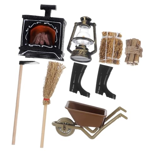 BESPORTBLE 1 Satz Miniatur Winter Kamin Set mit Beleuchtung für Puppenhaus Dekorative Holzfeuerstelle für Kreative Szenerien für Fotografie und Spielzeughäuser BESPORTBLE 1 Satz Miniatur Winter Kamin Set mit Beleuchtung für Puppenhaus Dekorative Holzfeuerstelle für Kreative Szenerien für Fotografie und Spielzeughäuser von BESPORTBLE