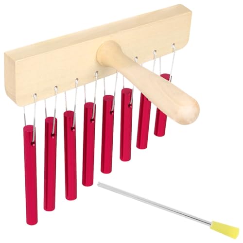 BESPORTBLE 1 Satz Percussion Wind Chime Instrument für Aluminium Rohre Musikinstrument Rhythmus und Koordination für Musikunterricht und Frühes Lernen von BESPORTBLE