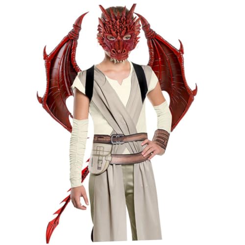 BESPORTBLE 1 Satz -Performance-Requisite Dämonenflügel Masken Drachenkostüm Drachenflügel Jungs halloween party halloween kinderparty orgien Cosplay -Requisite Flügel Kostüm rot BESPORTBLE 1 Satz -Performance-Requisite Dämonenflügel Masken Drachenkostüm Drachenflügel Jungs halloween party halloween kinderparty orgien Cosplay -Requisite Flügel Kostüm rot von BESPORTBLE