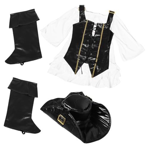 BESPORTBLE 1 Satz Piratenkostüm Für Mädchen Piratenkostüm Für Für Mädchen Halloweenkostüm Piraten-halloween-kostüm Piratenkostüm Für Kleinkinder, Mädchen Polyester BESPORTBLE 1 Satz Piratenkostüm Für Mädchen Piratenkostüm Für Für Mädchen Halloweenkostüm Piraten-halloween-kostüm Piratenkostüm Für Kleinkinder, Mädchen Polyester von BESPORTBLE