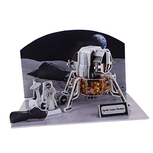 BESPORTBLE 1 Satz Platz 3D-Puzzle Weltraum-Puzzle Rätsel Für Im Alter Von 10-12 Jahren Rätsel des Sonnensystems 3D-Puzzles Für Sonnensystemmodell Für Papier von BESPORTBLE