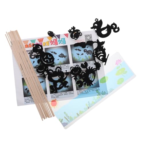 BESPORTBLE 1 Satz Puppentheater Kit für Kindergarten Interaktive und Spielmaterialien für Geschichtenerzählen und Kreative Aufführungen Sicher und Vielseitig Schwarz BESPORTBLE 1 Satz Puppentheater Kit für Kindergarten Interaktive und Spielmaterialien für Geschichtenerzählen und Kreative Aufführungen Sicher und Vielseitig Schwarz von BESPORTBLE