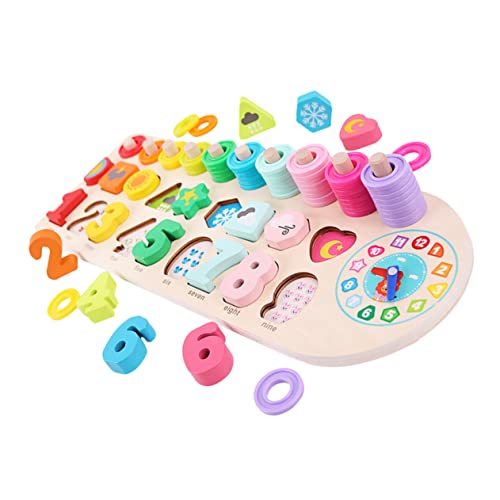 BESPORTBLE 1 Satz Puzzle für Frühkindliches Lernspielzeug Cartoon Puzzle für Kleinkinder Geeignet für Kreatives und Frühe Bildung von BESPORTBLE