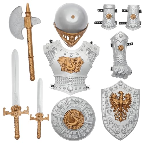 BESPORTBLE 1 Satz Ritter Kostüm für Teiliges Mittelalter Outfit für Halloween Rollenspiel Kostümparty Kreative Verkleidungen Bühnenaufführungen BESPORTBLE 1 Satz Ritter Kostüm für Teiliges Mittelalter Outfit für Halloween Rollenspiel Kostümparty Kreative Verkleidungen Bühnenaufführungen von BESPORTBLE