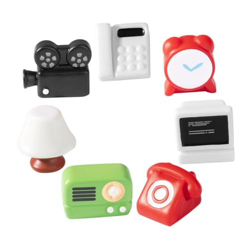 BESPORTBLE 1 Satz Vintage Radio Modell Retro DIY Dekoration für Puppenhaus Einzigartiger Blickfang für Miniaturlandschaften Realistische Details Kreatives Basteln und Personalisierte von BESPORTBLE