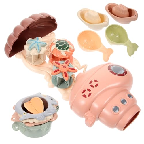 BESPORTBLE 1 Satz Wasserspielzeug Set für Junge Mädchen Multifunktionales Badespielzeug mit Wasserkarussell und Leckdesign Sicheres Kunststoffspielzeug Hand Augen Koordination für Kleinkinder von BESPORTBLE