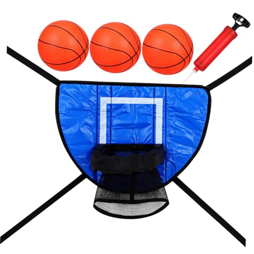 BESPORTBLE 1 Set Basketball -Hoop Für Trampolin -anhang Trampolin -Basketball -Rahmen Trampolin -Basketball -Racks Trampolinzubehör von BESPORTBLE