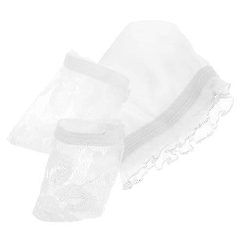 BESPORTBLE 1 Set Baumwollpuppensocken Und Unterwäsche Plüsch -Puppen -Kleidung Accessoires Babypuppen Kleidung Spitze Babystrümpfe Kleine 20 cm Puppen -knöchelsocken von BESPORTBLE