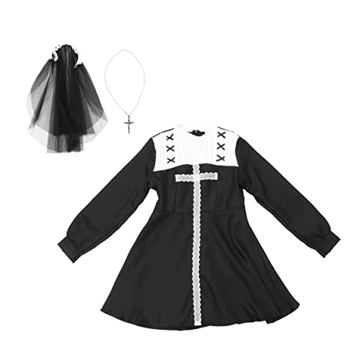 BESPORTBLE 1 Set Damenkostüme Gruseliges Halloween Ausgefallene Performance Outfits Halloween Kostüm Gruseliges Mädchen Cosplay Nonnen Traditionelle Gothic Party Für BESPORTBLE 1 Set Damenkostüme Gruseliges Halloween Ausgefallene Performance Outfits Halloween Kostüm Gruseliges Mädchen Cosplay Nonnen Traditionelle Gothic Party Für von BESPORTBLE