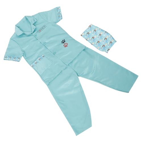 BESPORTBLE 1 Set Dekorative Arztkleidung Kinderkarrierekostüme Kleidung Für Kinderarzt Set Kinderarztkostüm Kleinkindarztkostüm Kinderkostüm Arztmantel Für Polyester von BESPORTBLE