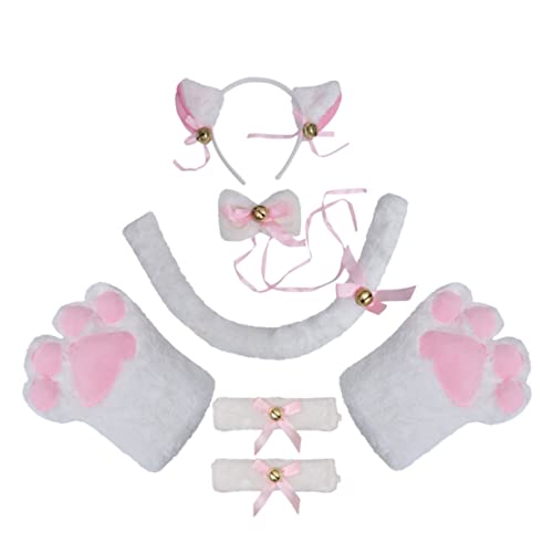 BESPORTBLE 1 Set Katzenohren Stirnband Katzenkostüm Katzenohr Kostüm Set Cosplay Festival Zubehör Ohren Haarband Anzüge Für Katzenhandschuh Schleife BESPORTBLE 1 Set Katzenohren Stirnband Katzenkostüm Katzenohr Kostüm Set Cosplay Festival Zubehör Ohren Haarband Anzüge Für Katzenhandschuh Schleife von BESPORTBLE