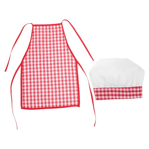 BESPORTBLE 1 Set Koch-Outfit für Kleinkinder: Kochkostüm für Kinder im Alter von 1–3 Monaten mit Schürze und Mütze – Neugeborenen-Fotografie-Kleidung für Baby-Jungen und Mädchen, von BESPORTBLE