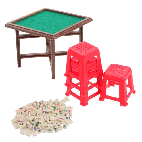 BESPORTBLE 1 Set Mahjong-tischstuhl Für Puppenhäuser: Mini-möbel Für Puppenhäuser – Kinder Können So Tun, Als Sie Realistische Spielrequisiten Spielen – Leicht Zu Reinigen Und von BESPORTBLE