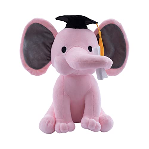 BESPORTBLE 1 Stück Abschlussfeier Plüsch Elefant Puppe mit Doktorhut Kreative Geschenkidee für Absolventen Süßes Dekorationsspielzeug für Zuhause und Büro und Schadstofffrei BESPORTBLE 1 Stück Abschlussfeier Plüsch Elefant Puppe mit Doktorhut Kreative Geschenkidee für Absolventen Süßes Dekorationsspielzeug für Zuhause und Büro und Schadstofffrei von BESPORTBLE