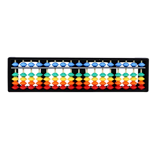 BESPORTBLE 1 Stück Bunter Rechenrahmen aus Kunststoff Stufiger Abacus für Mathematischen Fähigkeiten Lernspielzeug für Schule und Zuhause von BESPORTBLE