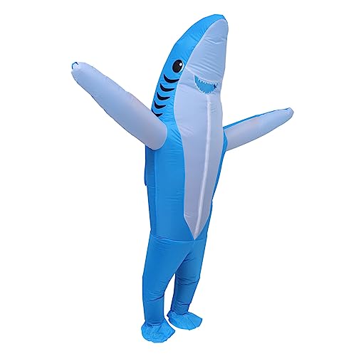 BESPORTBLE 1 Stück Dinosaurier Aufblasanzug Aufblasbares Dinosaurier Kostüm Drache Aufblasbares Kostüm Für Erwachsene Halloween Kostüm Cosplay Kleidung Lustiges Kostüm Performance von BESPORTBLE