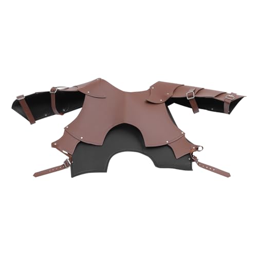 BESPORTBLE 1 Stück Herren PU Schulterpanzer Kostüm Pauldron für Cosplay Verstellbar für Larp Mittelalter Stilvolles Accessoire für Krieger Darstellungen BESPORTBLE 1 Stück Herren PU Schulterpanzer Kostüm Pauldron für Cosplay Verstellbar für Larp Mittelalter Stilvolles Accessoire für Krieger Darstellungen von BESPORTBLE