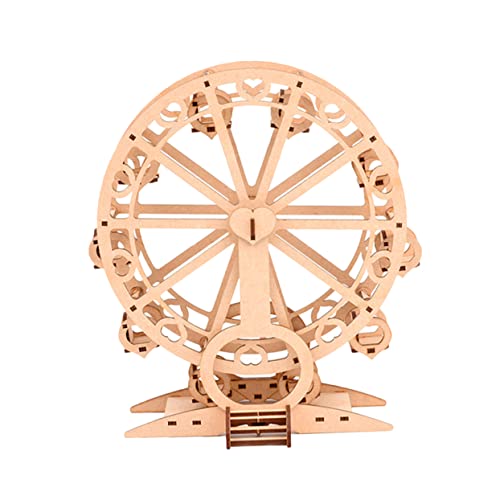 BESPORTBLE 1 Stück Holz Riesenrad Modell DIY Bausatz für Mechanisches Kreativität für Bastelprojekte und Lernspiele BESPORTBLE 1 Stück Holz Riesenrad Modell DIY Bausatz für Mechanisches Kreativität für Bastelprojekte und Lernspiele von BESPORTBLE