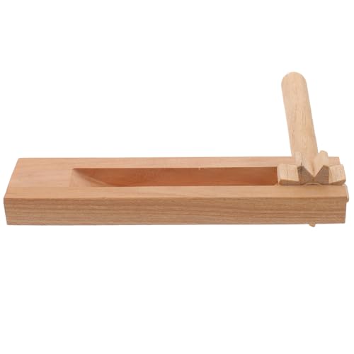 BESPORTBLE 1 Stück Holzratsche Geräuschmacher für Traditionelles Lernspielzeug zur Musikalischer Tragbar und Sicher für Drinnen und Draußen von BESPORTBLE