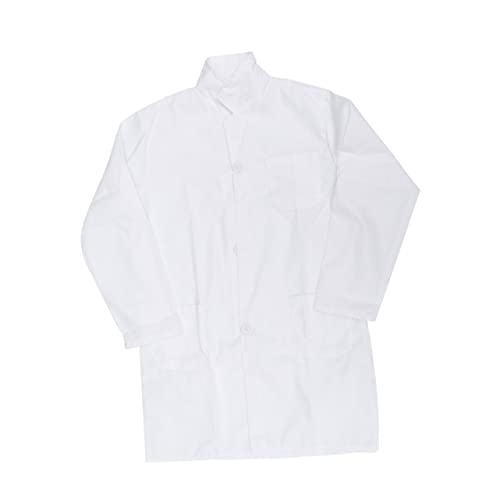 BESPORTBLE 1 Stück Laborkittel Wissenschafts Laborkittel Uniform Kleinkinder Ärzte Großer Weißer Laborkittel Weißer Laborkittel Kostüm Kinderarzt Cosplay Und Kindermantel Dünne von BESPORTBLE