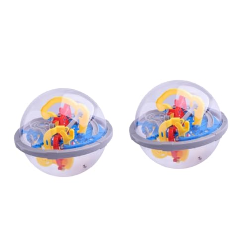 BESPORTBLE 1 Stück Magisches Zappel-Labyrinth - Ausgewogenes Denkspielzeug Für 3D Puzzleball Mit Marmor Labyrinth Für Spannende Denksportaufgaben Und Motorische BESPORTBLE 1 Stück Magisches Zappel-Labyrinth - Ausgewogenes Denkspielzeug Für 3D Puzzleball Mit Marmor Labyrinth Für Spannende Denksportaufgaben Und Motorische von BESPORTBLE