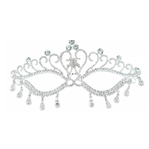 BESPORTBLE 1 Stück Maske für Frauen Glitzernde Gesichtsbedeckung für Karneval Halloween und Partys Leicht Allergikerfreundlich für Besondere Anlässe BESPORTBLE 1 Stück Maske für Frauen Glitzernde Gesichtsbedeckung für Karneval Halloween und Partys Leicht Allergikerfreundlich für Besondere Anlässe von BESPORTBLE