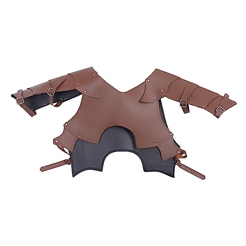 BESPORTBLE 1 Stück PU Schulterpanzer Kostüm für Männer Verstellbare Armorr für Cosplay Halloween Bühnenaufführungen Mittelalterlicher Strapazierfähig für Krieger Darstellungen BESPORTBLE 1 Stück PU Schulterpanzer Kostüm für Männer Verstellbare Armorr für Cosplay Halloween Bühnenaufführungen Mittelalterlicher Strapazierfähig für Krieger Darstellungen von BESPORTBLE