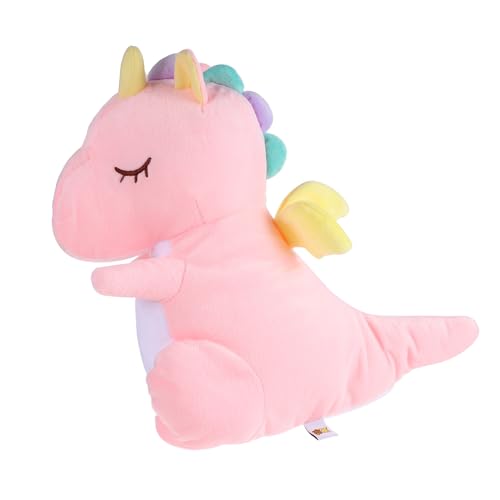 BESPORTBLE 1 Stück Plüsch Dinosaurier Süßes Stofftier Rosa Sitzhöhe für Dekoration und Geeignet für Geburtstage und Feiertage von BESPORTBLE