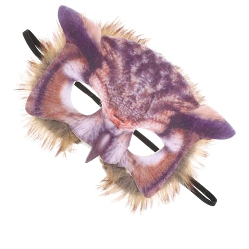 BESPORTBLE 1 Stück Stofftiermaske Party realistisch Eulen Hälfte halloween mitgebsel wampir halloween lustige masken faschingsmasken Maskiert Halloween-Maske Tiermaskenverzierung Vlies von BESPORTBLE