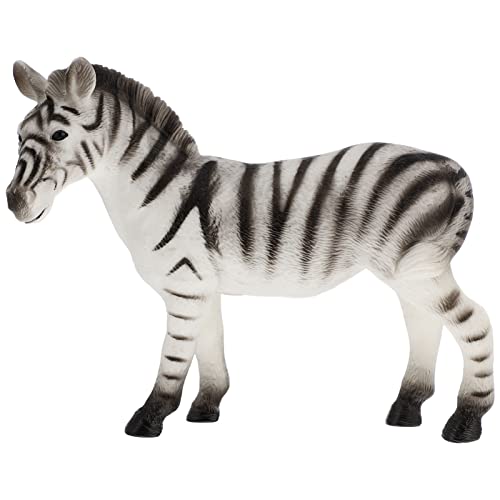 BESPORTBLE 1 Stück Zebra Tierfigur Modell für Realistisches Simulationstier Fördert Kreativität und Tierverständnis Lernspielzeug für Imaginative Spielmomente von BESPORTBLE