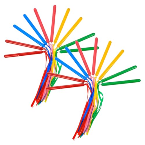 BESPORTBLE 10 Paare Bunte Rhythmussticks Percussion Instrumente mit Abgerundeten Kanten Pädagogische Schlagzeug Spielzeuge für Kleinkinder Musikrhythmus von BESPORTBLE