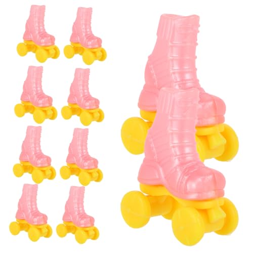 BESPORTBLE 10 Paare Miniaturisierte Rollschuhe für Puppen Bunte Puppenschuhe für DIY Puppenhaus Dekoration Accessoires für Miniaturszenen und Kreative Spielideen BESPORTBLE 10 Paare Miniaturisierte Rollschuhe für Puppen Bunte Puppenschuhe für DIY Puppenhaus Dekoration Accessoires für Miniaturszenen und Kreative Spielideen von BESPORTBLE