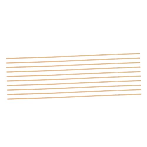BESPORTBLE 10 Pcs Dünne Holzstangen Holz Handgefertigt Kite Träger Sticks Holzdübelstangen Bambusstangen Für Kinder-Kite-herstellung DIY Kite Crafting von BESPORTBLE