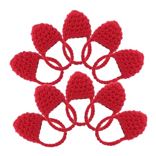 BESPORTBLE 10 Prozent Kleine Dollbeutel Strickpolsterbeutel Miniatur Gestrickt von BESPORTBLE