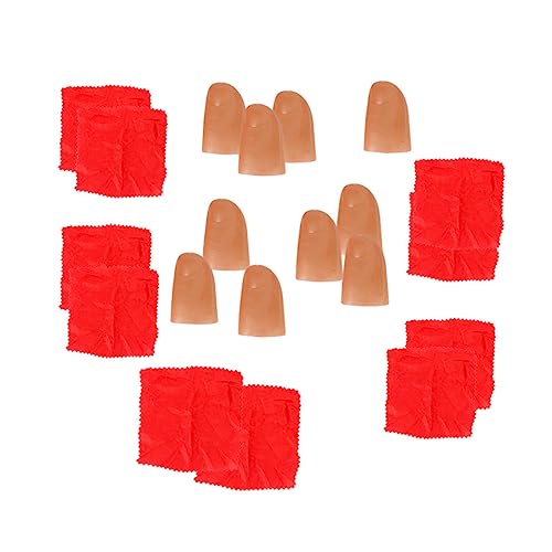 BESPORTBLE 10 Sätze Teiliges Zauberrequisiten mit Verschwindenen Seidenschals und Realistischen Daumenfingertipps Natürliche für Bühnenauftritte und Kreative Zaubertricks BESPORTBLE 10 Sätze Teiliges Zauberrequisiten mit Verschwindenen Seidenschals und Realistischen Daumenfingertipps Natürliche für Bühnenauftritte und Kreative Zaubertricks von BESPORTBLE