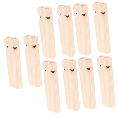 BESPORTBLE 10 Stck. Teiliges Holzpfeifen Musikinstrument DIY zum Bemalen Leichter Holz Zugpfeifer mit Klarem Einfach zu Bedienen Musikalisches Lernspielzeug BESPORTBLE 10 Stck. Teiliges Holzpfeifen Musikinstrument DIY zum Bemalen Leichter Holz Zugpfeifer mit Klarem Einfach zu Bedienen Musikalisches Lernspielzeug von BESPORTBLE